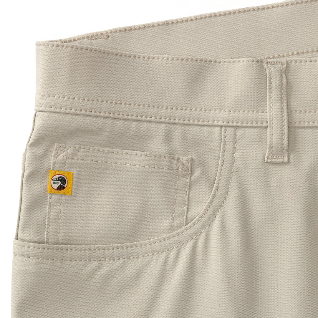 Long Drive Perf 5 Pocket Pant (Stone)