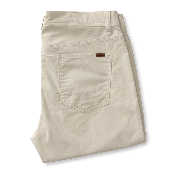 Pinpoint Canvas Five-Pocket (Stone)