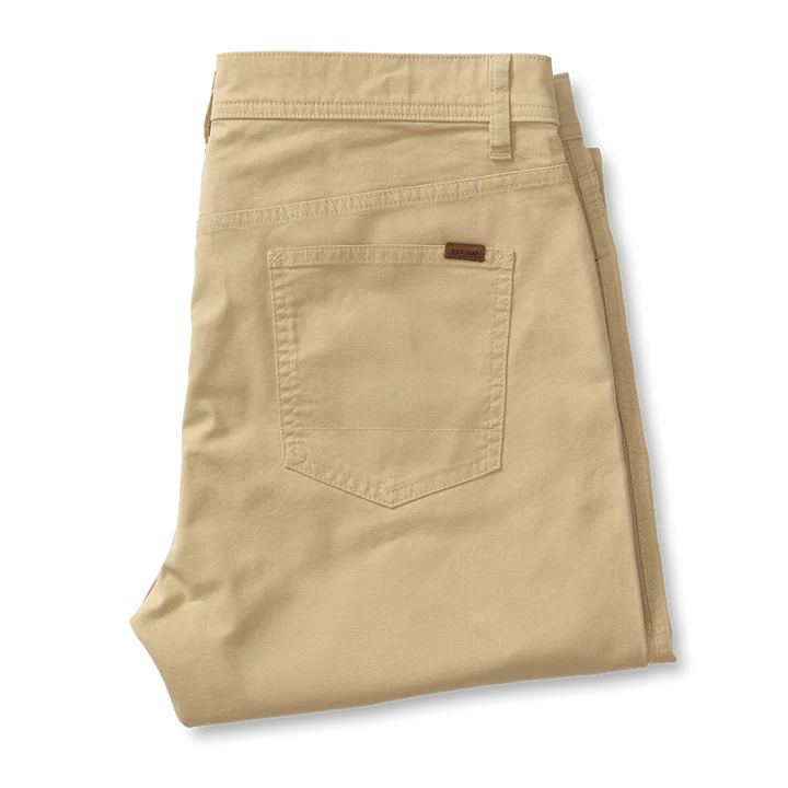Pinpoint Canvas Five-Pocket Pant (Sand)