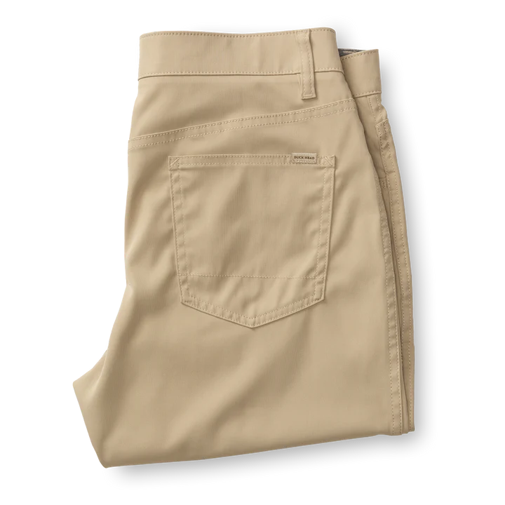 Long Drive Performance 5-Pocket Pant (Khaki)