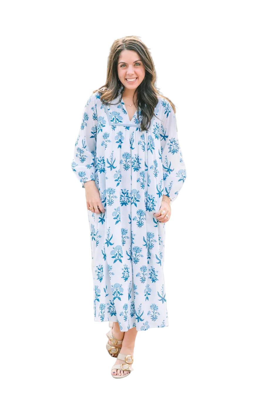 East Bay Maxi (Indigo Meadow)