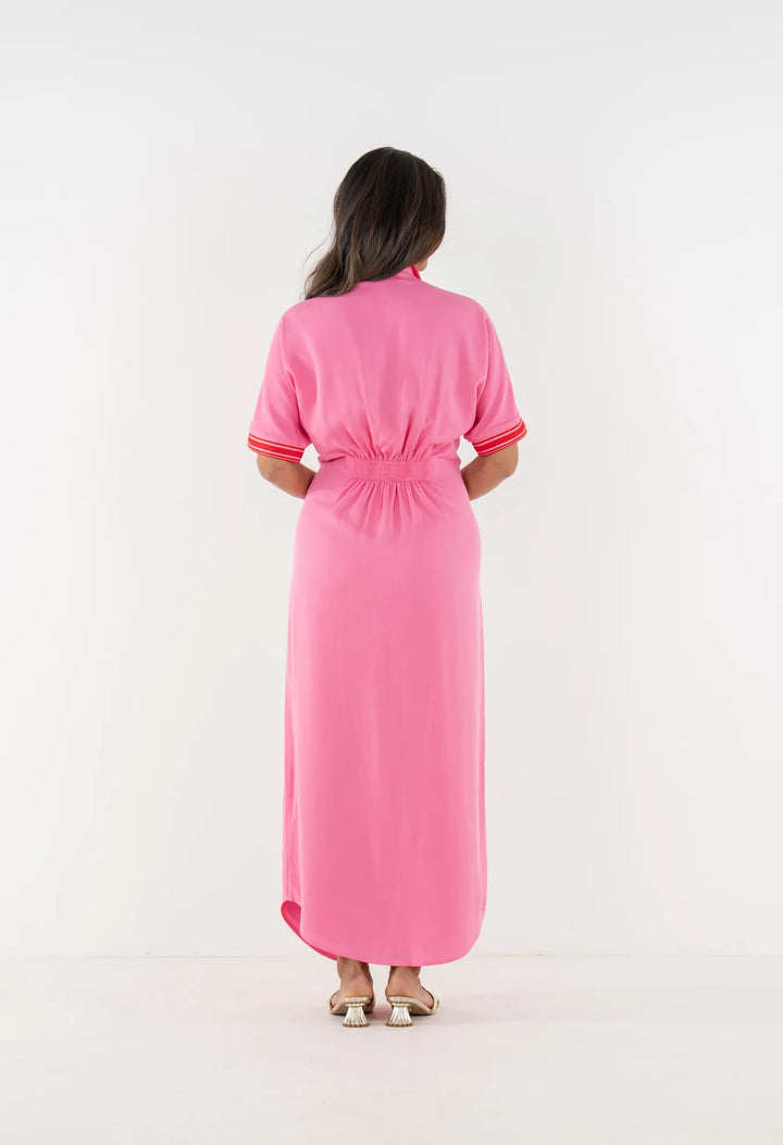 Georgia Dress (Pink Carnation)