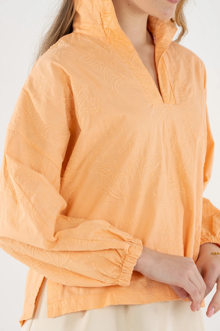 Long Sleeve Poppy (Peach Chai)