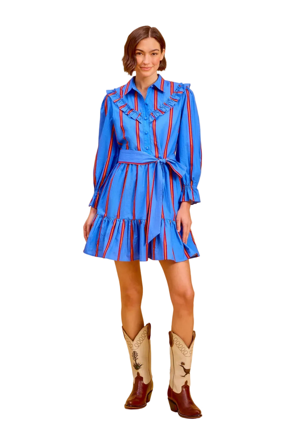 Dale Dress (Ledger Stripe)