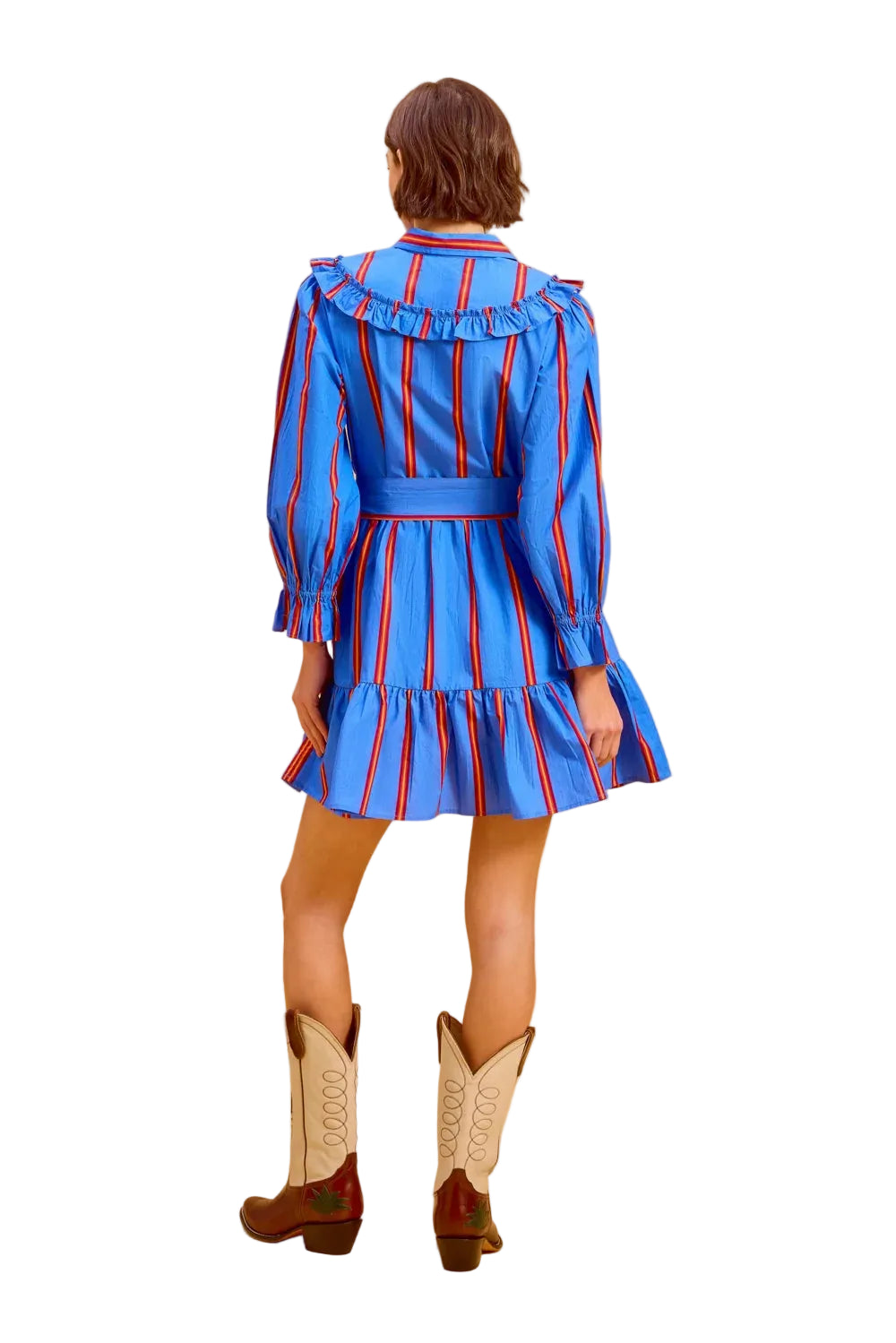 Dale Dress (Ledger Stripe)