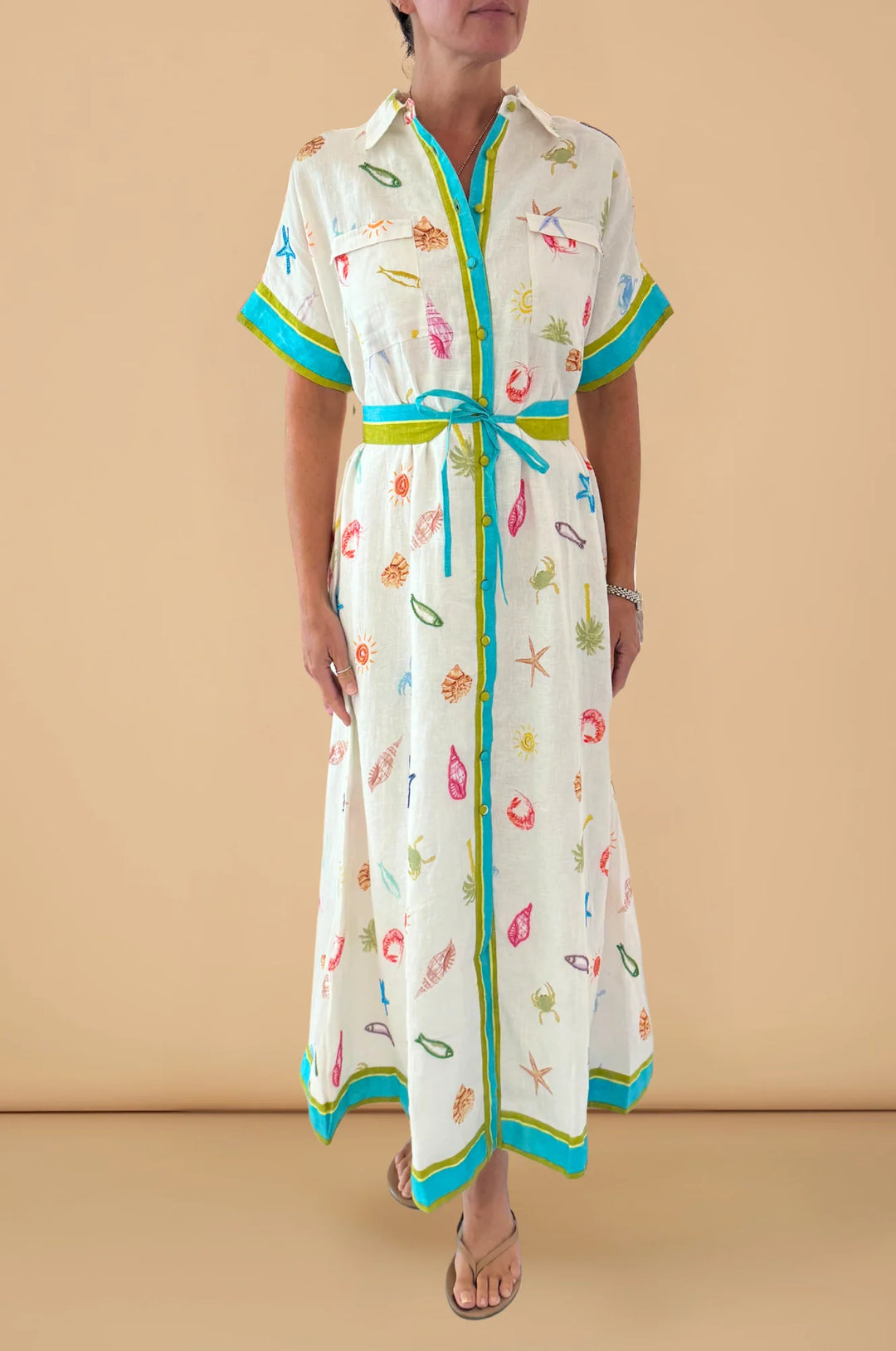 Daphne Dress (Oceano)