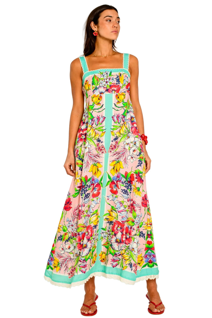 Annalisa Dress (Vintage Scarf)