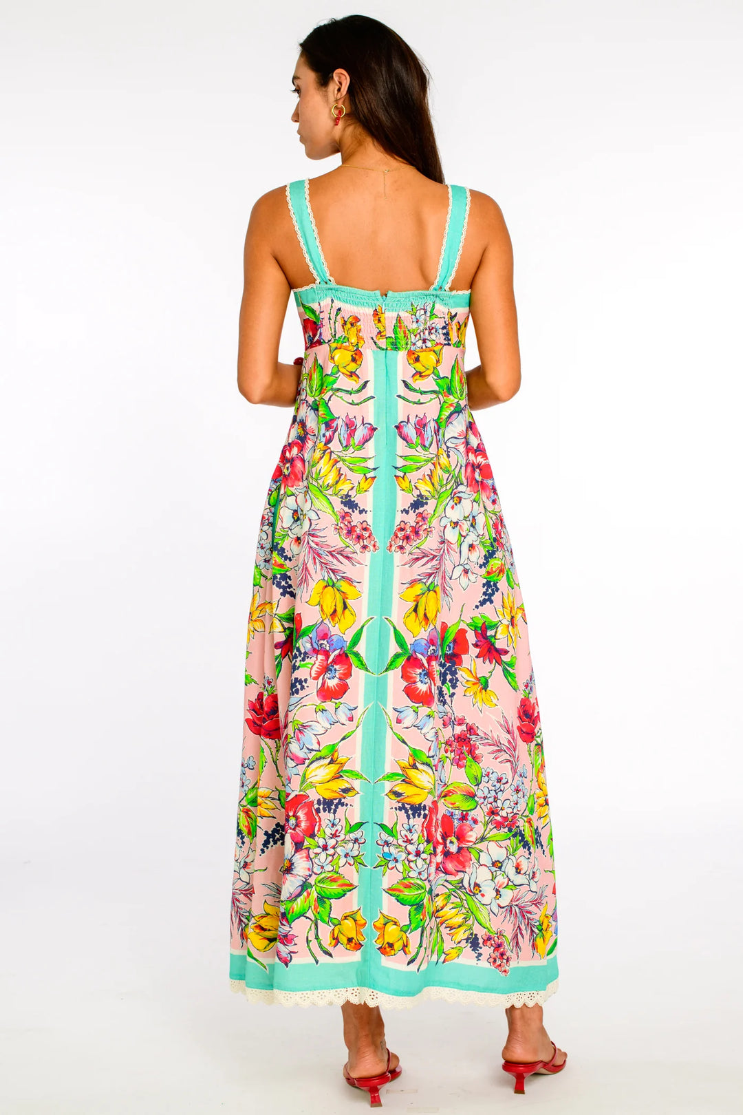 Annalisa Dress (Vintage Scarf)