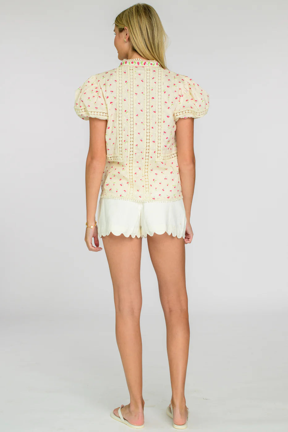 Emily Top (Mini Cherries)