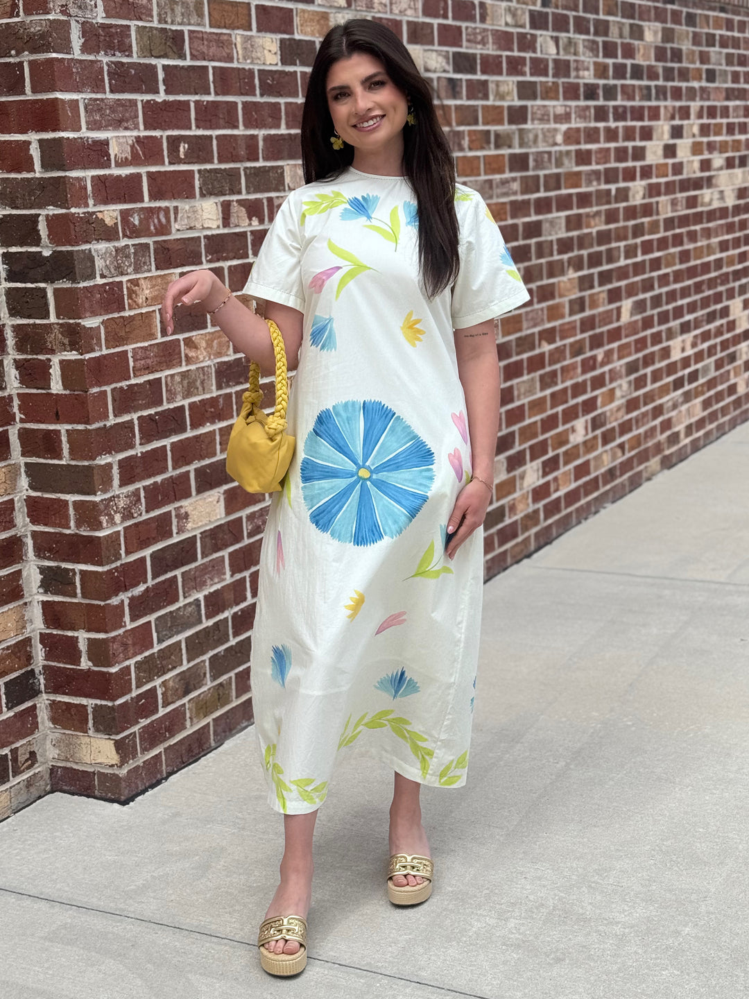 Gwyneth Dress (Flora Painted)