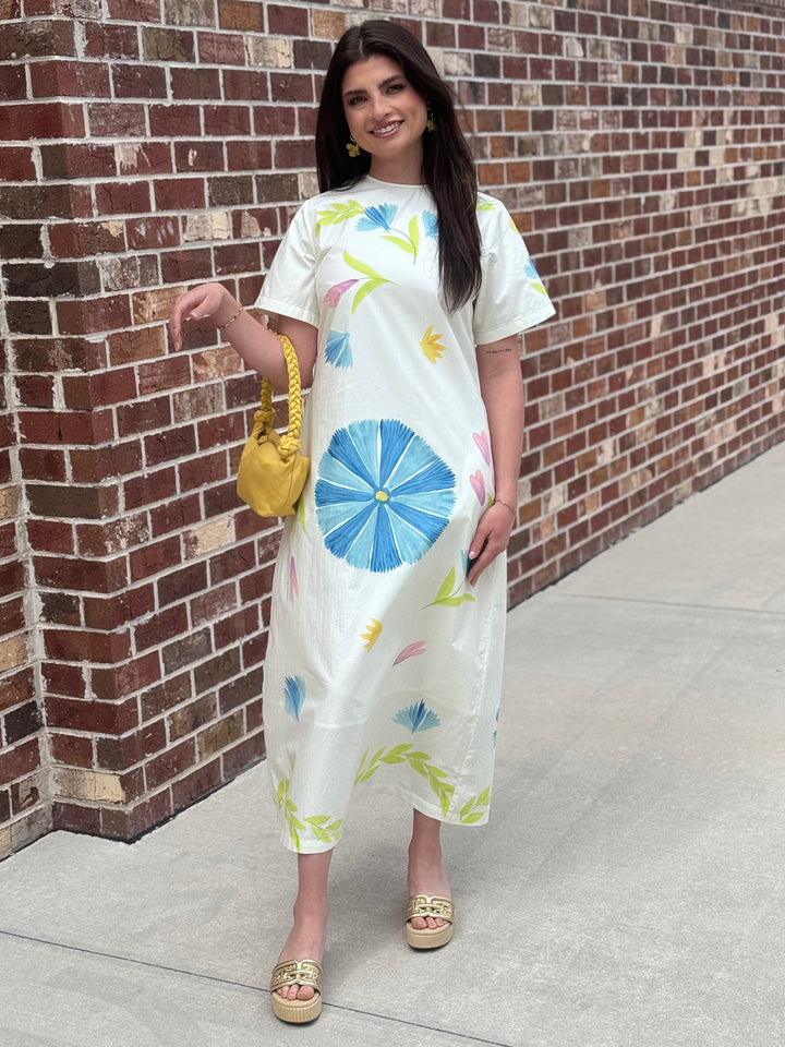 Gwyneth Dress (Flora Painted)