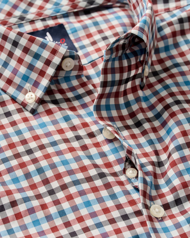 Hartwick Button Up (Malibu Red)