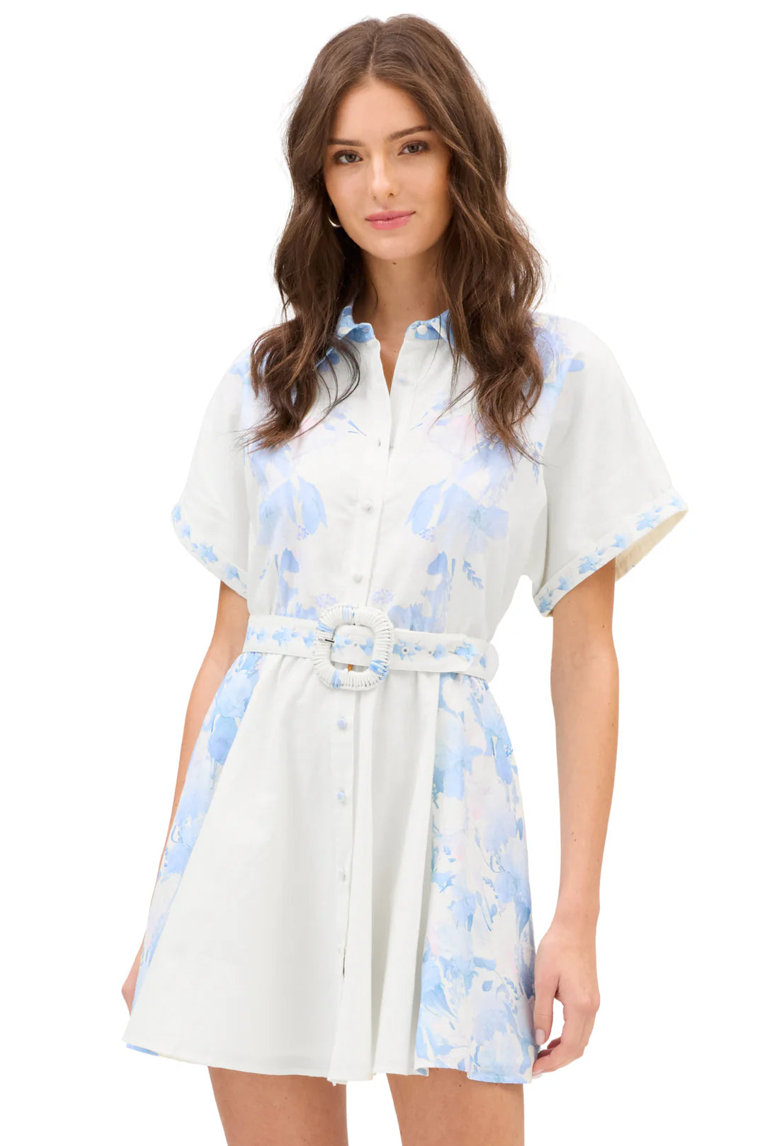 Finley Dress (Iris Watercolor)