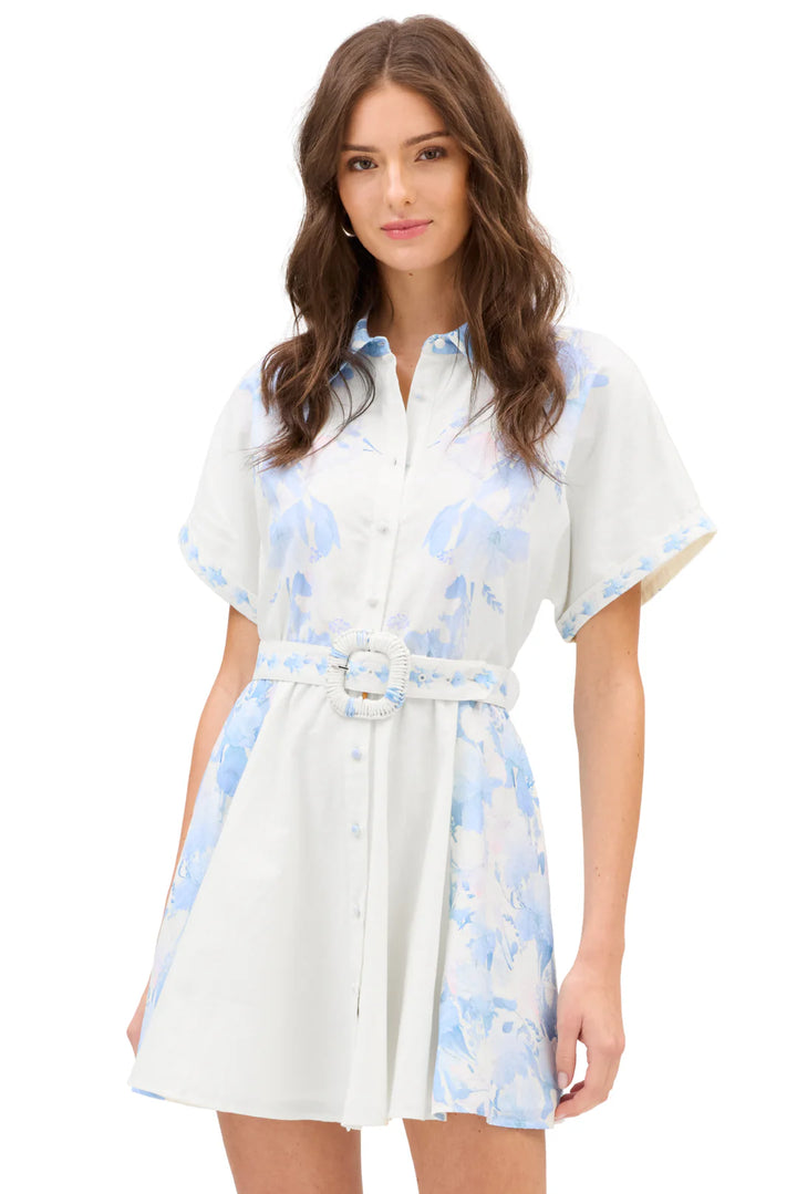 Finley Dress (Iris Watercolor)