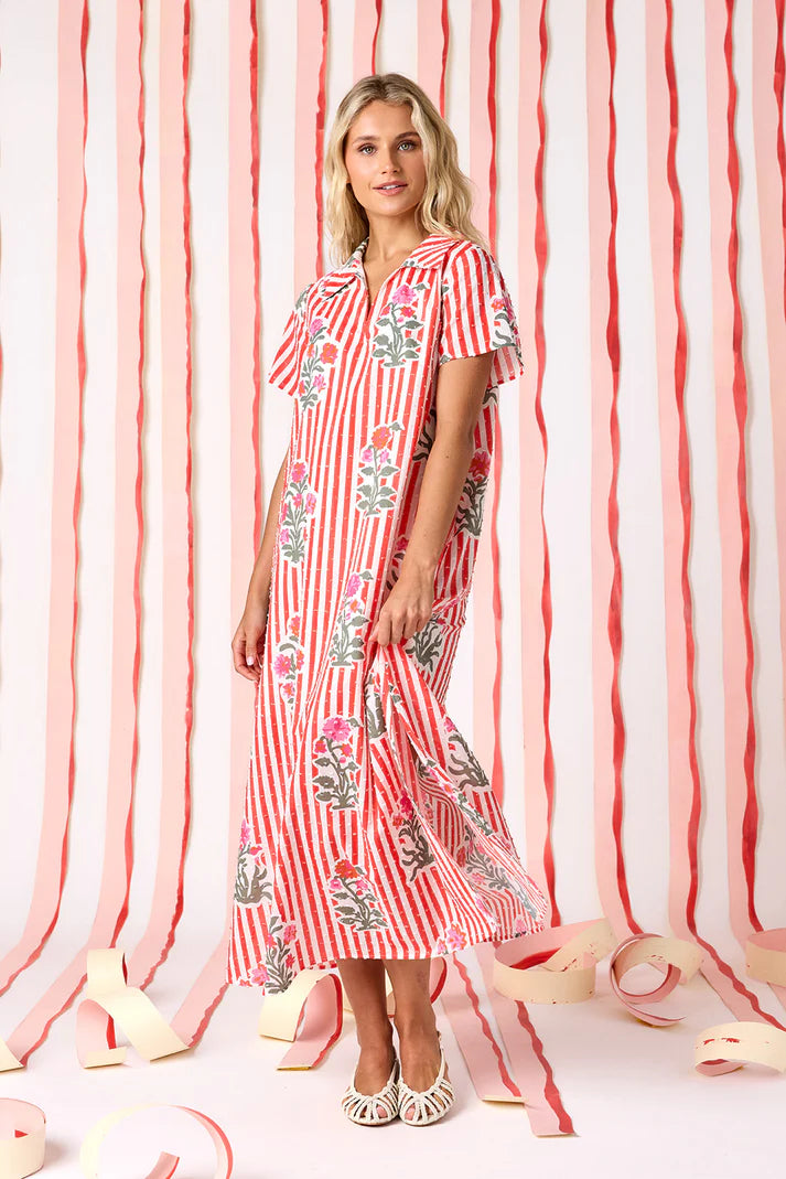 Frannie Dress (Garden Parasol)