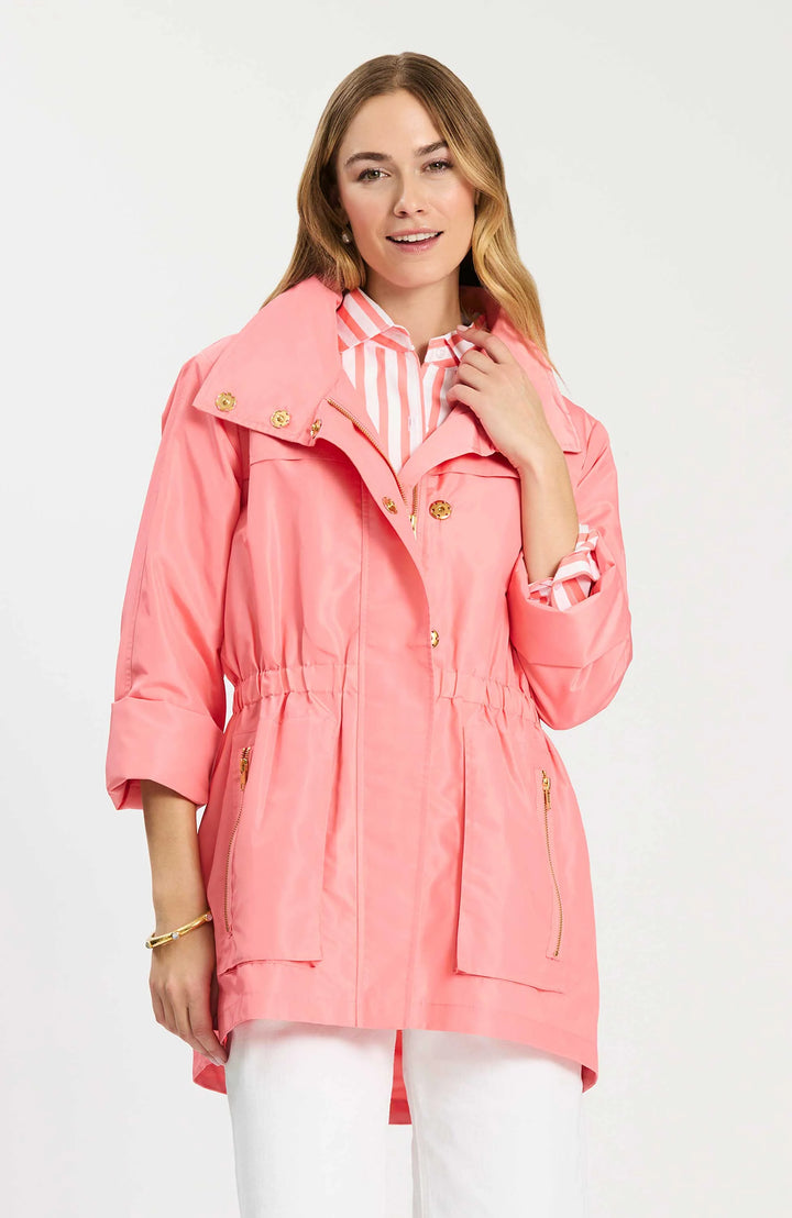 Newport Rain Slicker (Shell Pink)