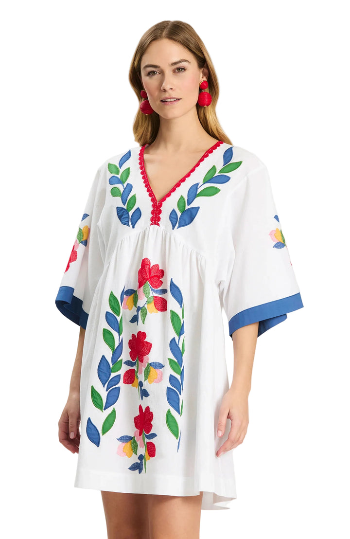 Naomi Applique Dress (Multi)
