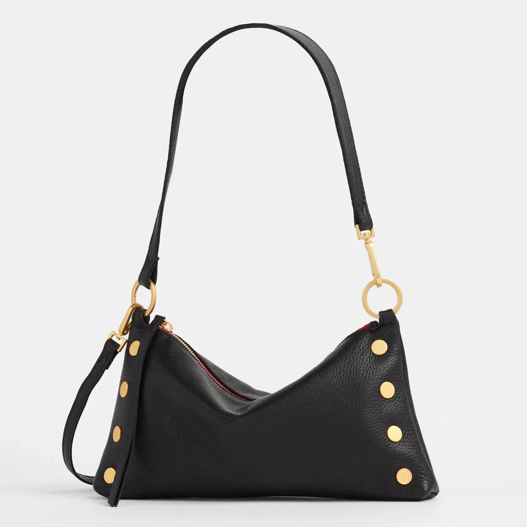 Kyle Large (Black/Brushed Gold Red Zip)