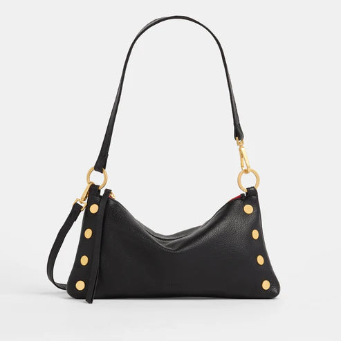Kyle Large (Black/Brushed Gold Red Zip)