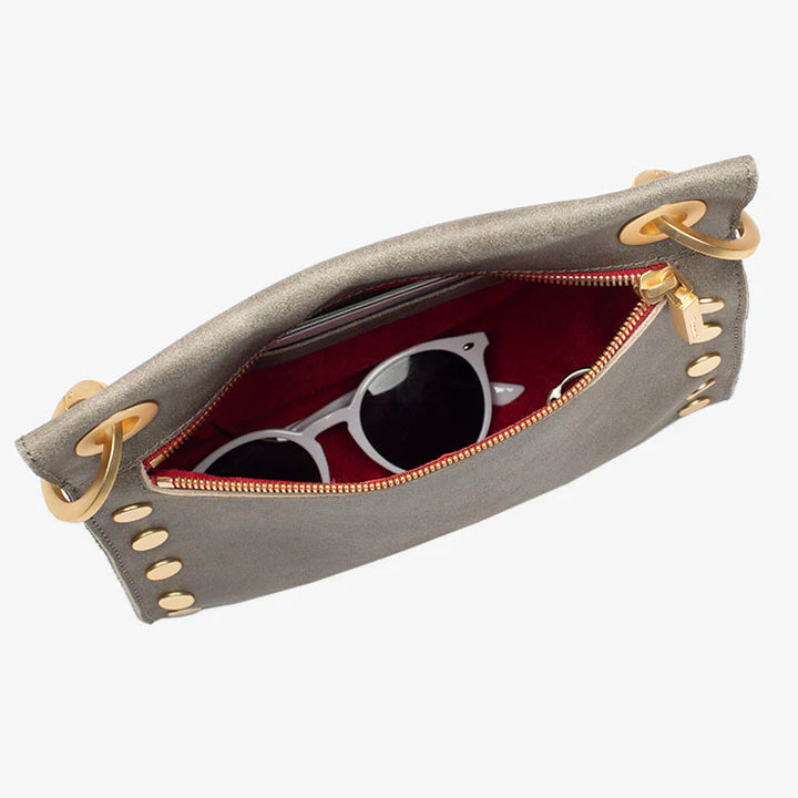 Tony Medium (Pewter Red Zip)