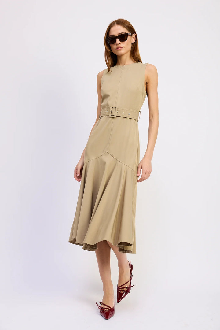 Autumn Dress (Khaki)