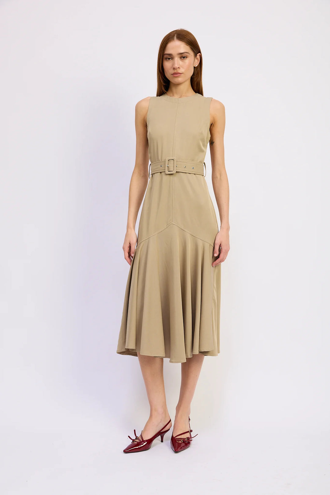 Autumn Dress (Khaki)