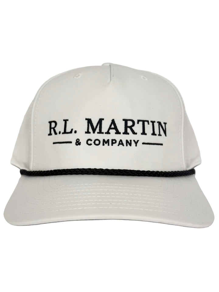 Richardson Rope Hat (White/Black)