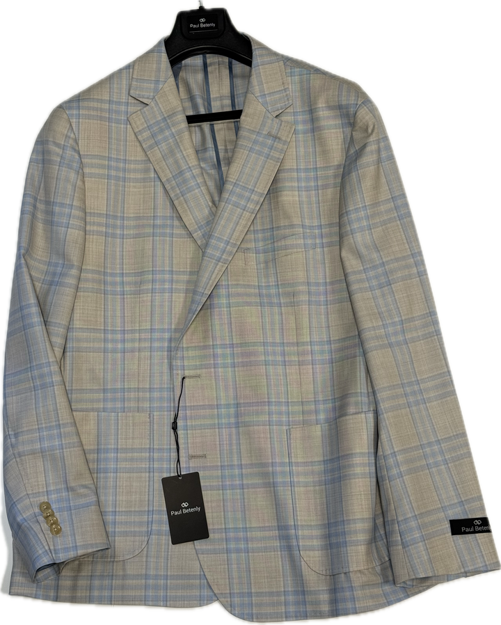 Layton Sport Coat (Blue Plaid)