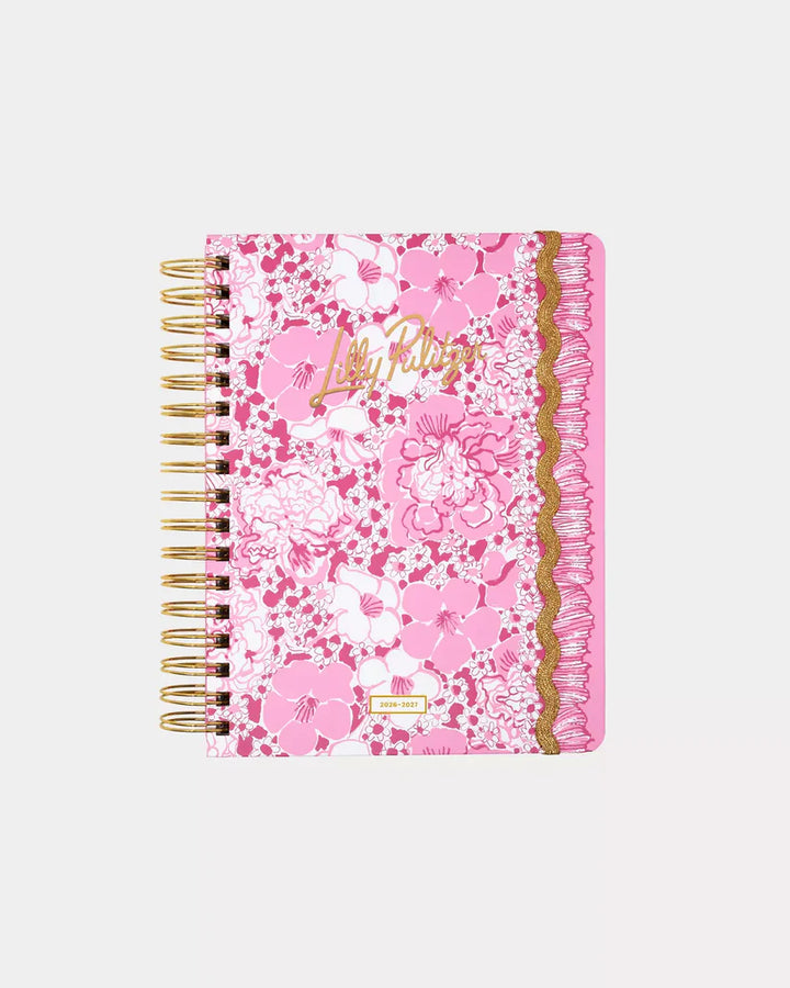 Large 17 Month Agenda (Conch Shell Pink/Burst of Joy)
