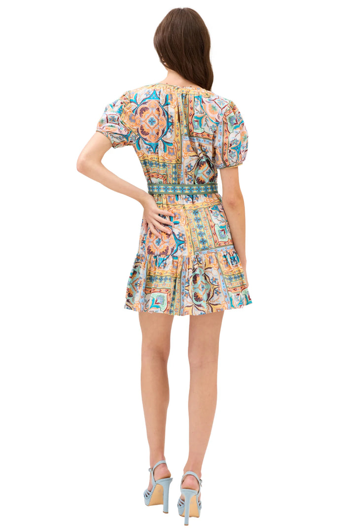 Isabella Dress (Scarf Print)