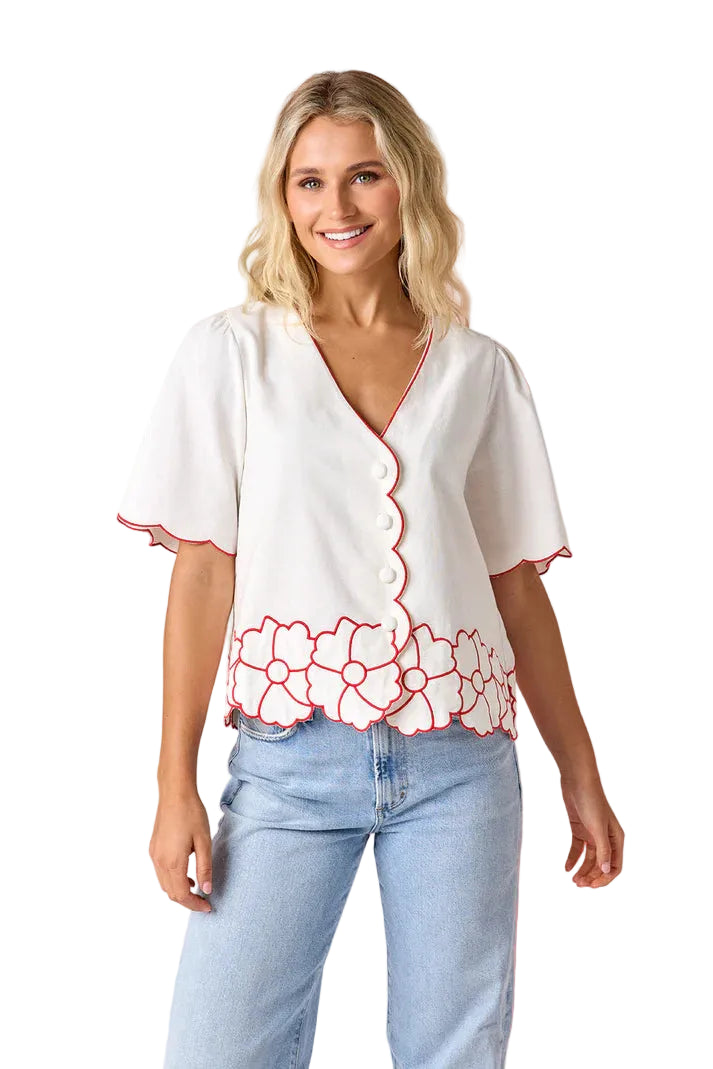 Jane Top (Ivory)