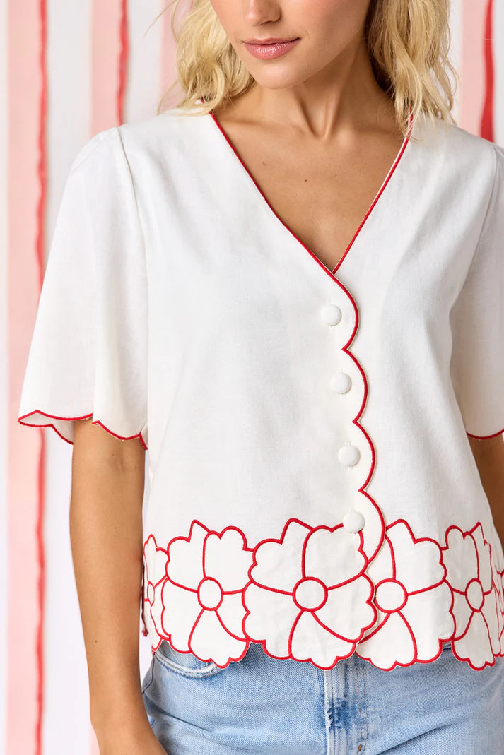 Jane Top (Ivory)