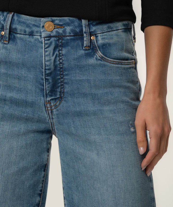 Meg High Rise Raw Hem (Regent)