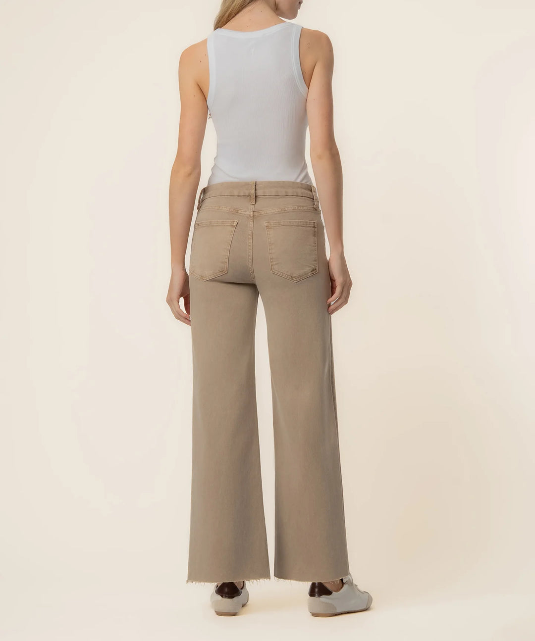 Meg High Rise Wide Leg (Chai)