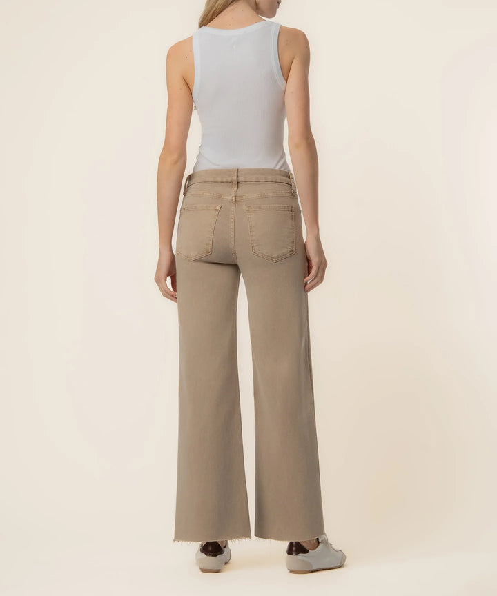 Meg High Rise Wide Leg (Chai)