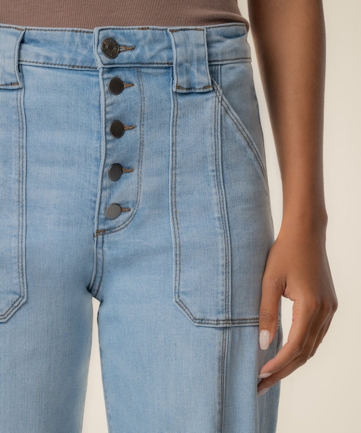 Meg High Rise Patch Pockets (Tonel)