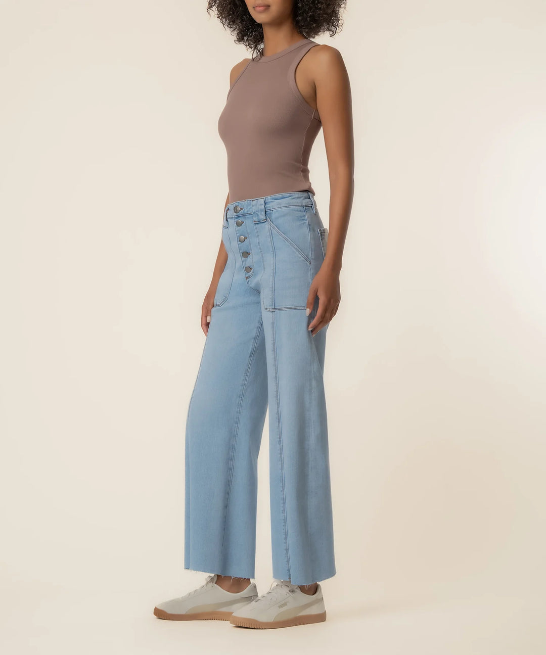 Meg High Rise Patch Pockets (Tonel)