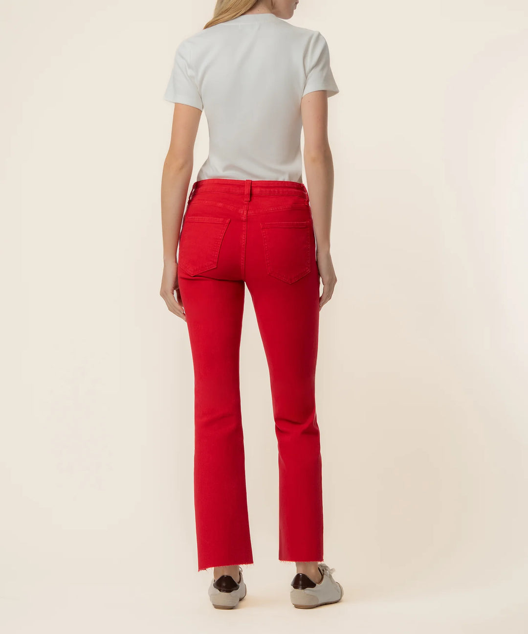 Kelsey HR Ankle Flare (Ruby Red)