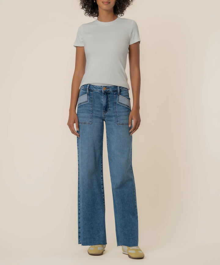 Maya High Rise Wide Leg (Success)