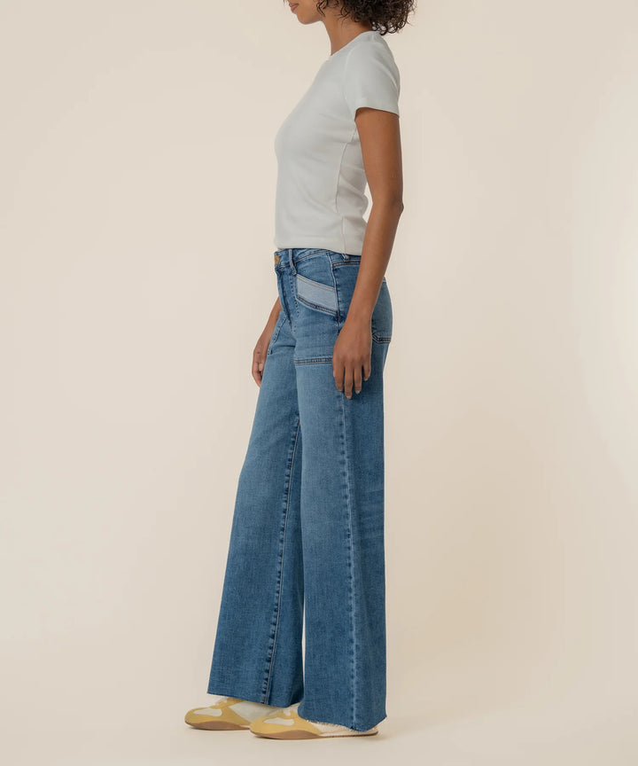 Maya High Rise Wide Leg (Success)