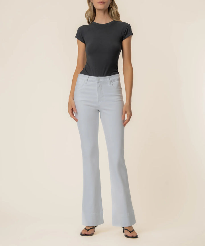Stella High Rise Flare (Optic White)