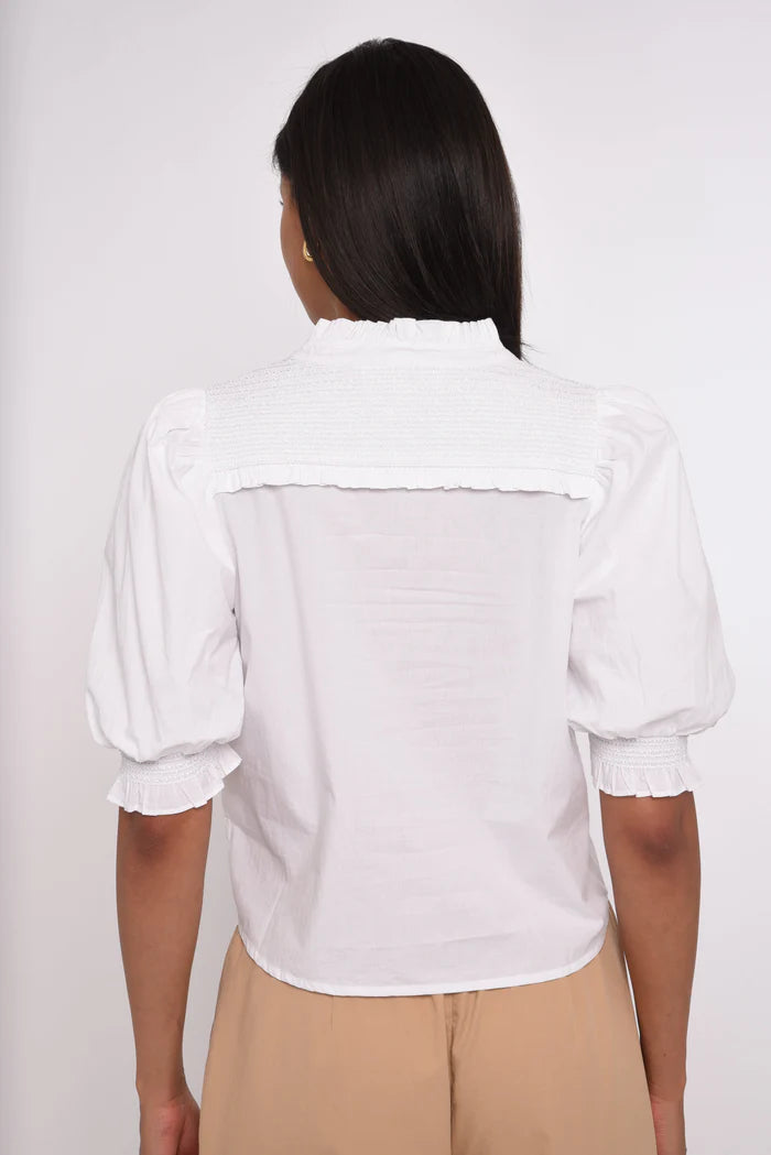 Zinny Top (Bright White)