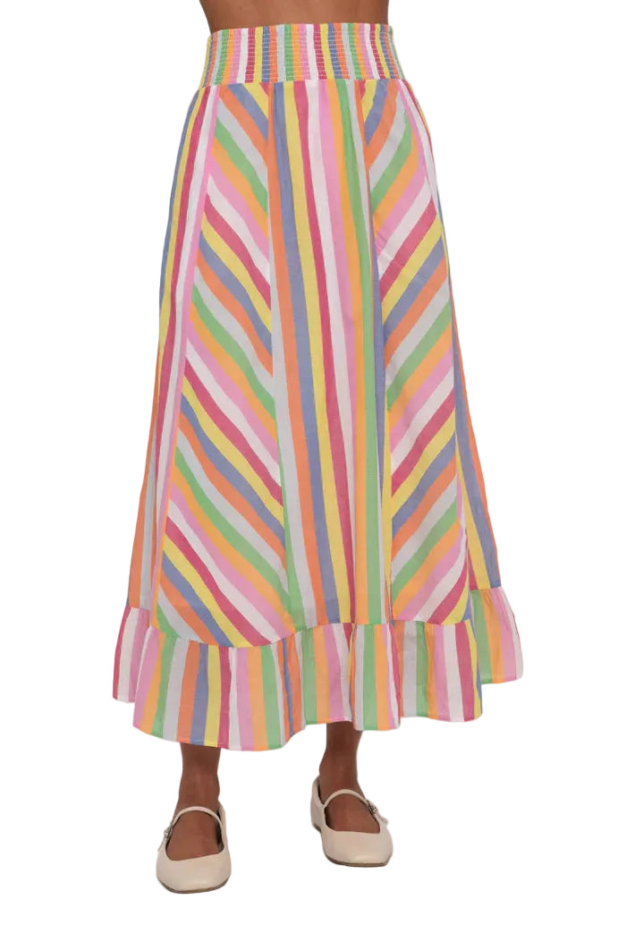Surya Stripe Skirt (Surya Stripe)