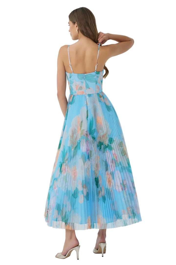 Amara Gown (Sky/Multi)