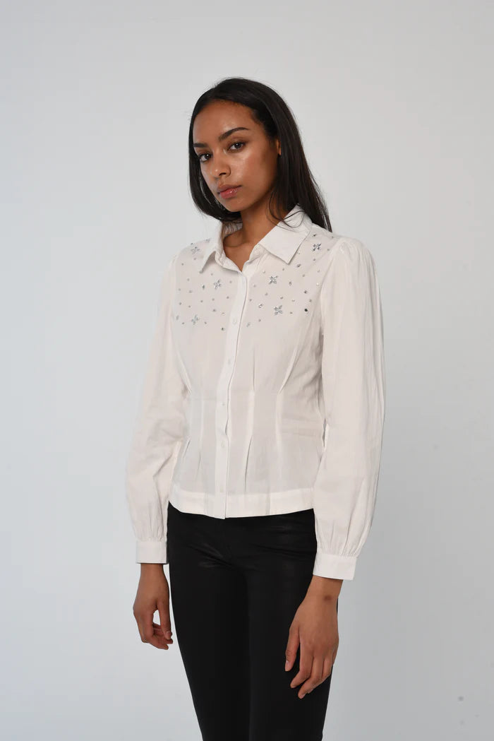 Nina Top (Bright White)