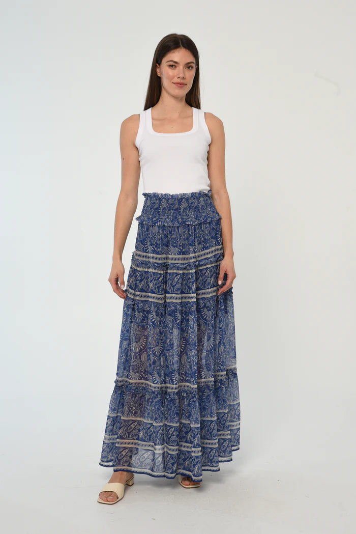 Raquel Skirt Set  (Arabesque Print)