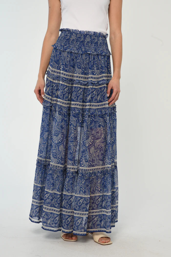 Raquel Skirt Set  (Arabesque Print)