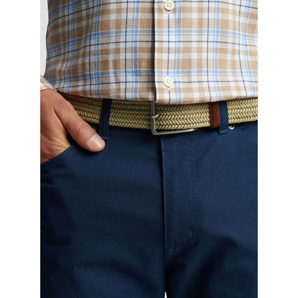 Waxed Braided Belt (Khaki)