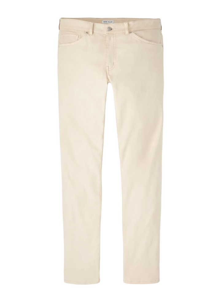 Signature Sateen Five-Pocket Pant (Sand)