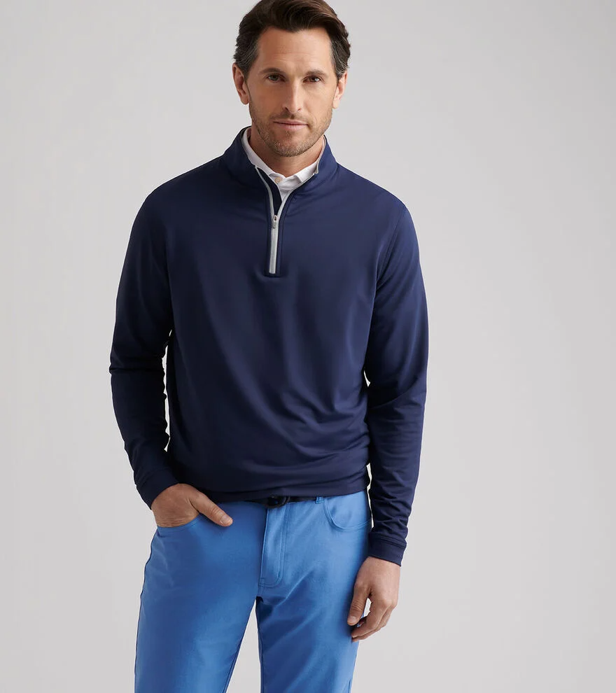 Perth Performance Quarter Zip (Navy)